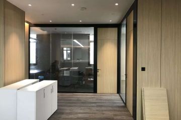 5種常見的辦公室隔斷，裝飾效果好、實用性強-秉帝隔斷