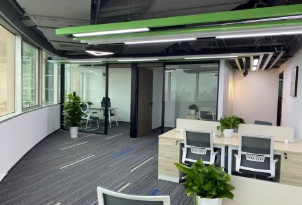 84款側(cè)單全景玻璃隔斷-辦公室玻璃隔斷間定制